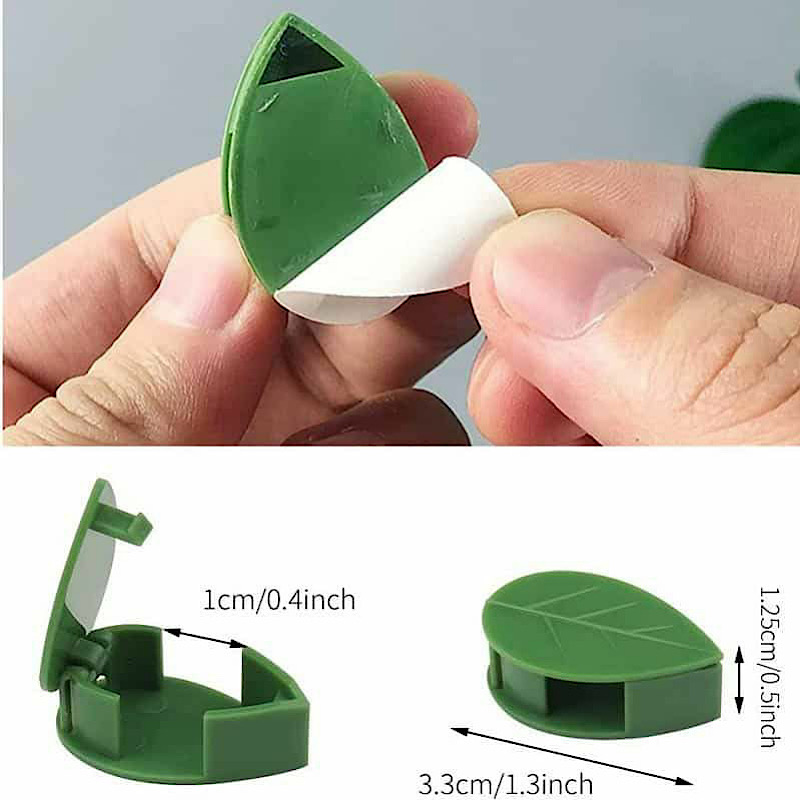 هولدر نگهدارنده گیاه طرح برگ بسته 10 عددی