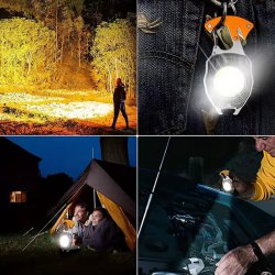 فندک و لامپ پروژکتور جیبی چندکاره مدل PROLIGHT