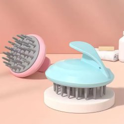 برس شستشو و ماساژ سیلیکونی پوست سر